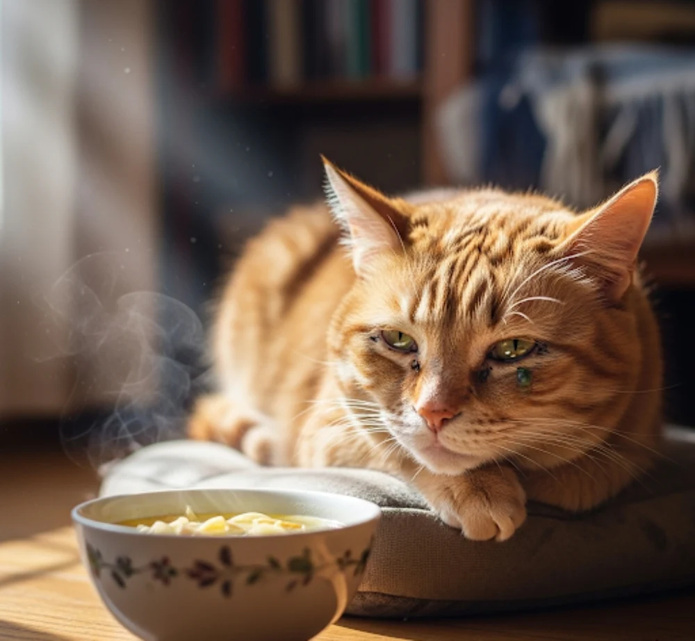 باید ها و نباید های غذای گربه مریض